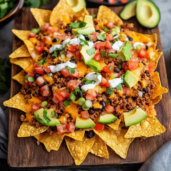 Campfire Grilled Nachos