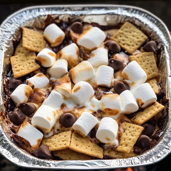 Campfire S’mores Nachos
