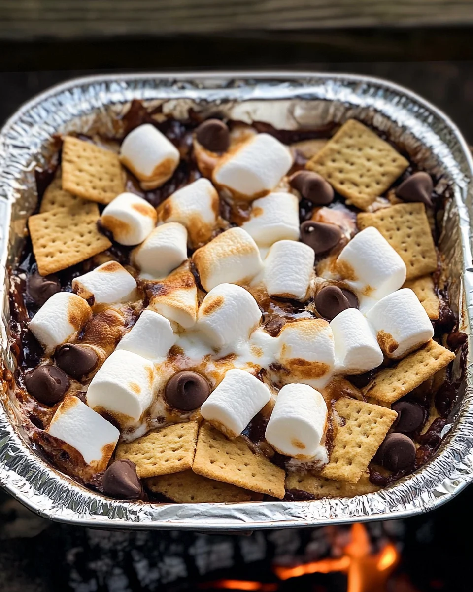 Campfire S’mores Nachos