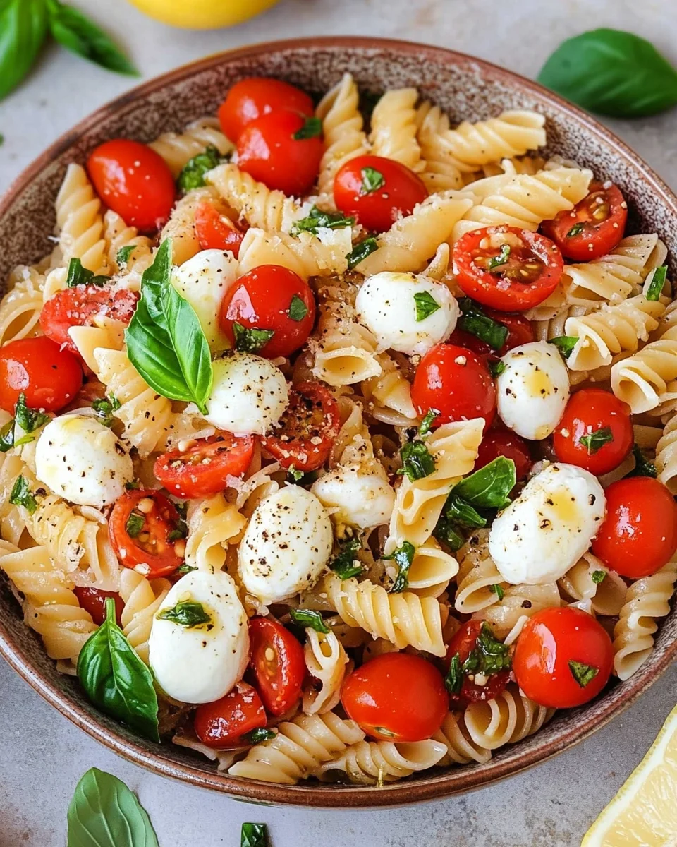 Caprese Pasta Salad Recipe