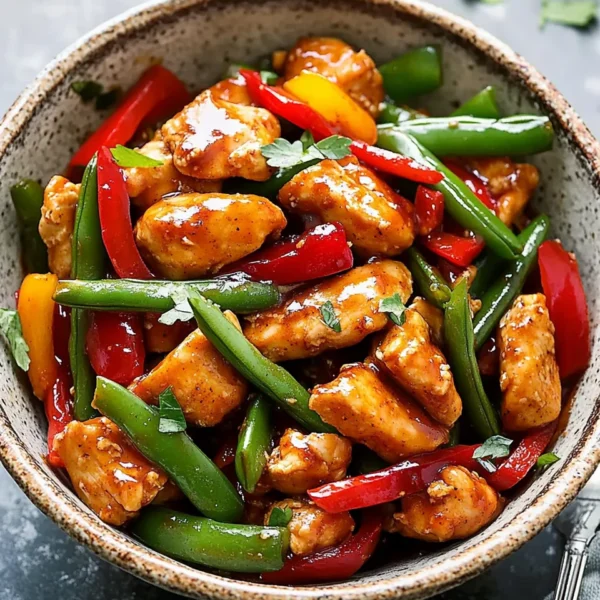 Chicken and Green Bean Stir Fry