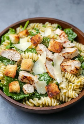 Chicken Caesar Pasta Salad