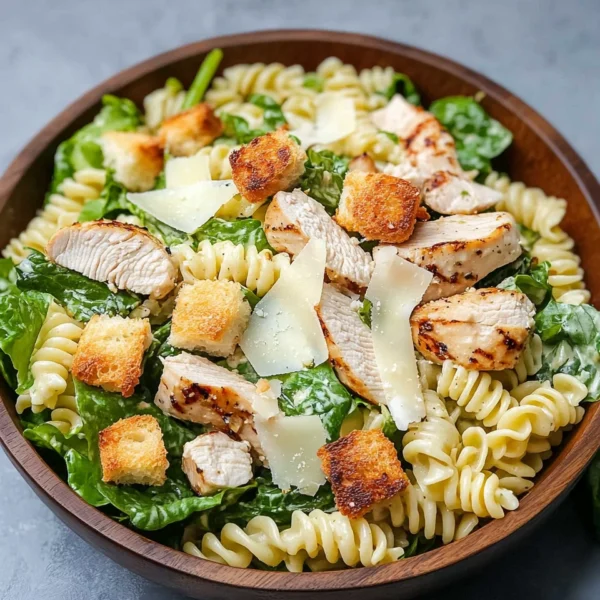 Chicken Caesar Pasta Salad