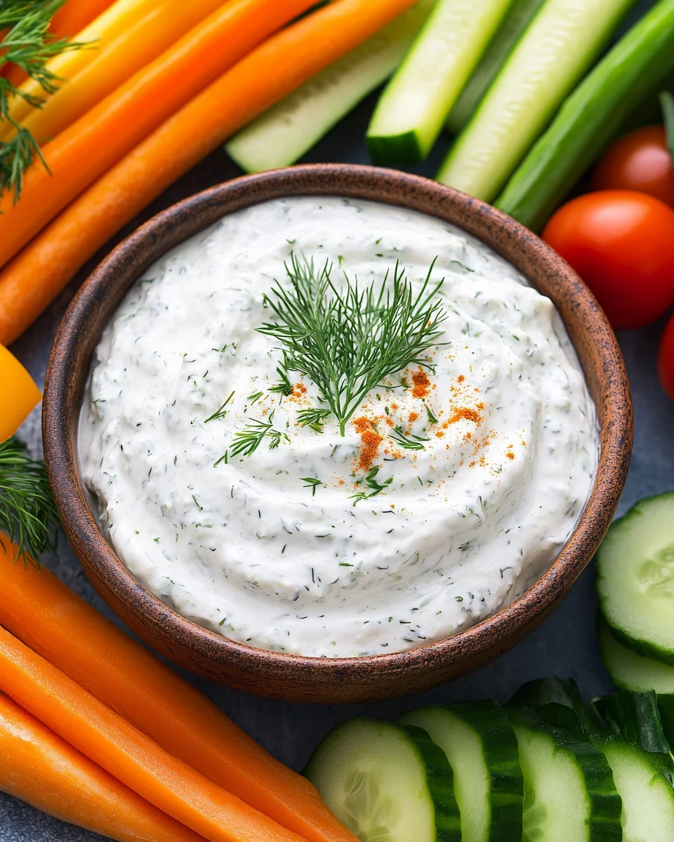 Cottage Cheese Ranch Dip Recipe