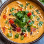 Creamy Chicken Enchilada Soup (Easy One-Pot Recipe)