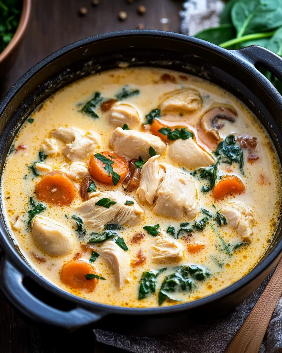 Creamy Marry Me Chicken Soup