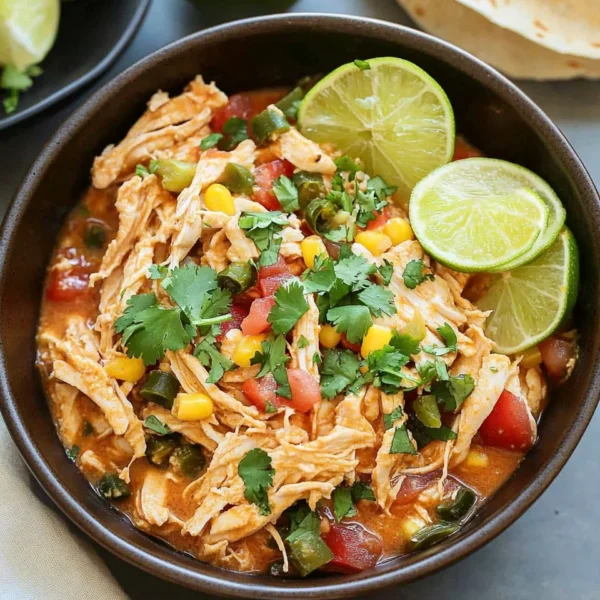 Crock Pot Fiesta Chicken