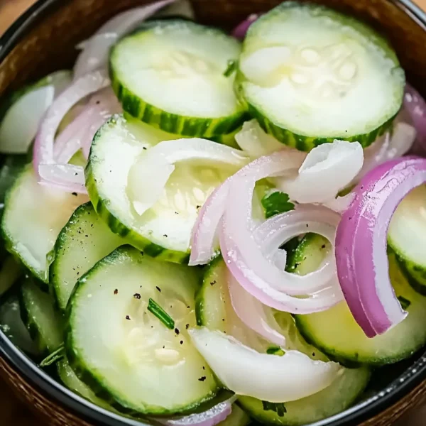 Cucumber Onion Salad Recipe