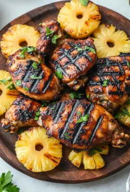 Easy Homemade Grilled Pineapple Chicken