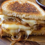 French Onion Grilled Cheese Sandwich
