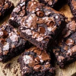 Fudgy Chewy Browkies (Brookies)