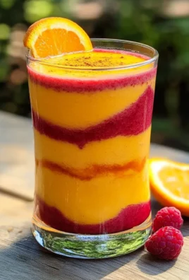 Golden Peach Sunrise Smoothie