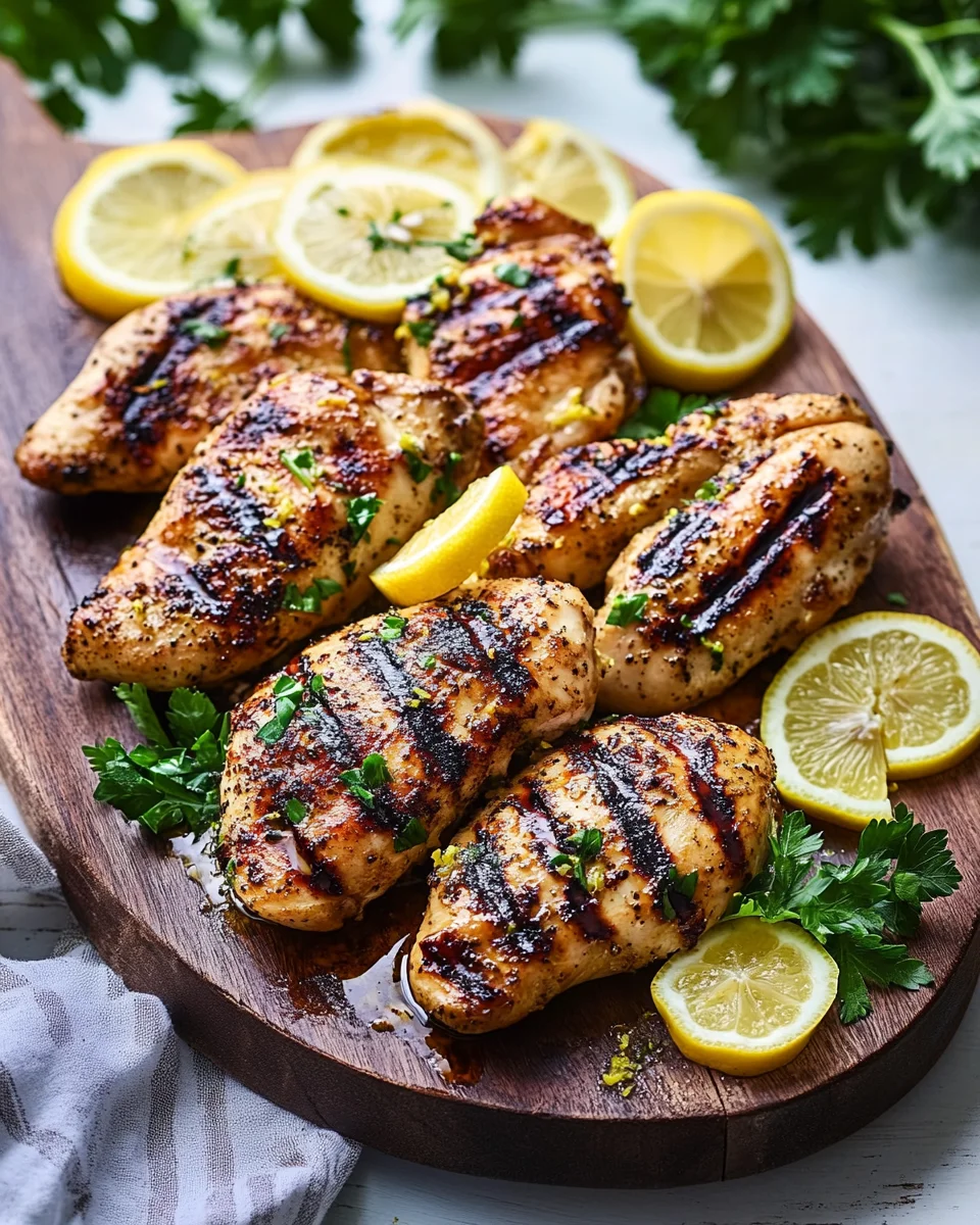 Grilled Lemon Chicken
