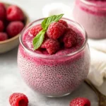 Healthy Raspberry Chia Pudding Recipe
