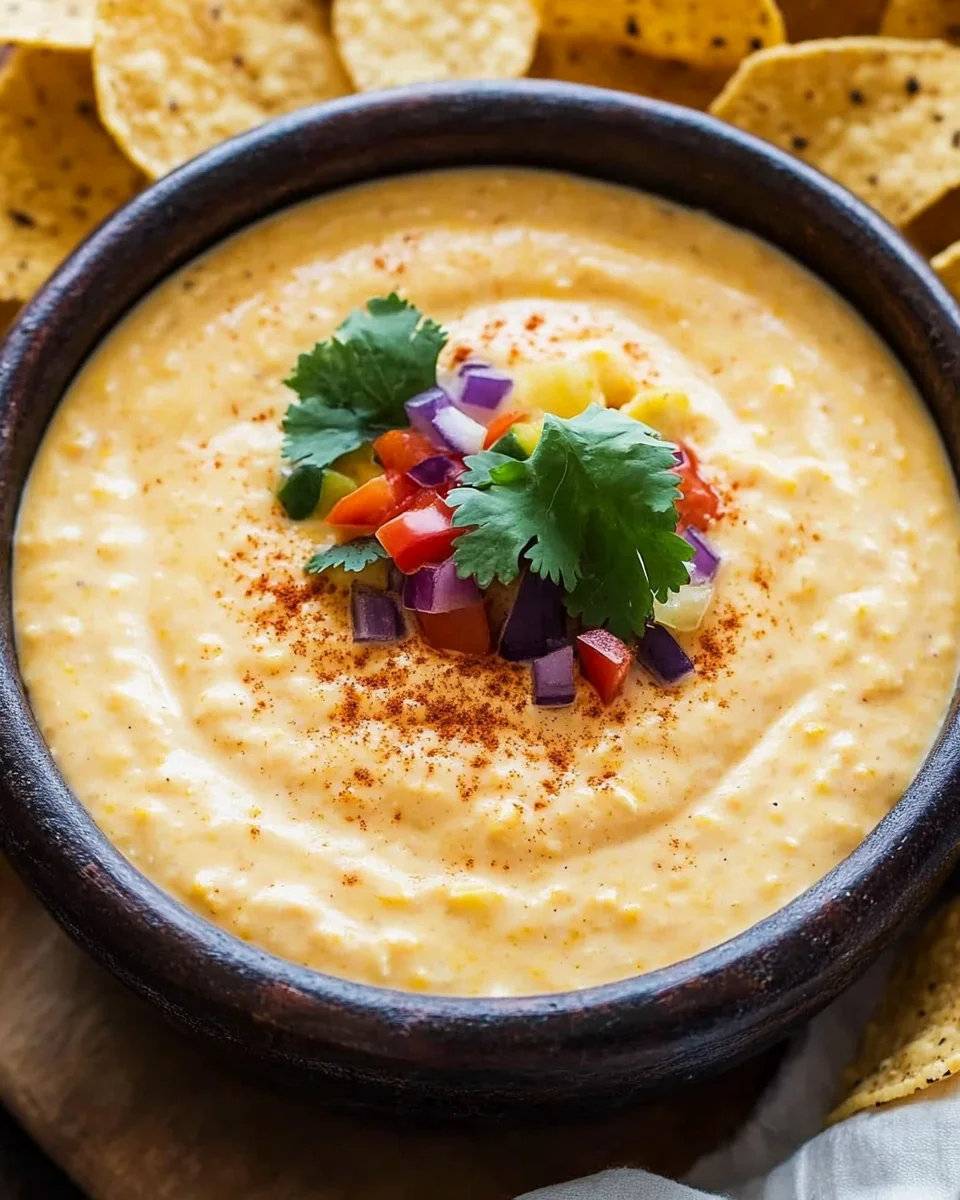 High protein Cottage Cheese Queso - Viral Tiktok recipe