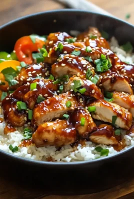 Honey BBQ Chicken Rice