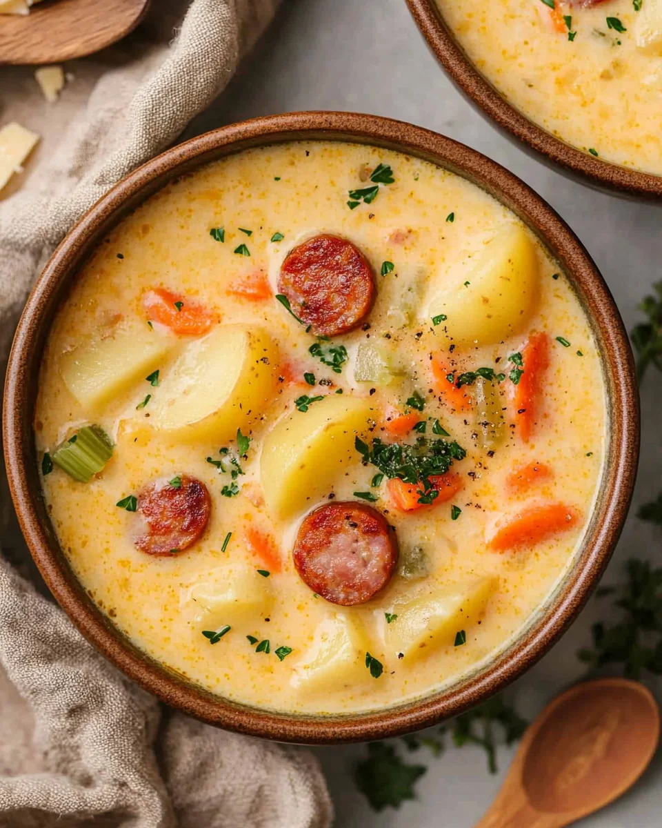 Kielbasa Potato Soup