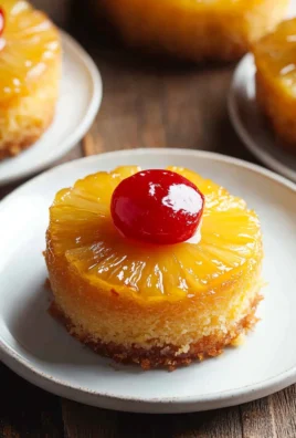Mini Pineapple Upside Down Cakes