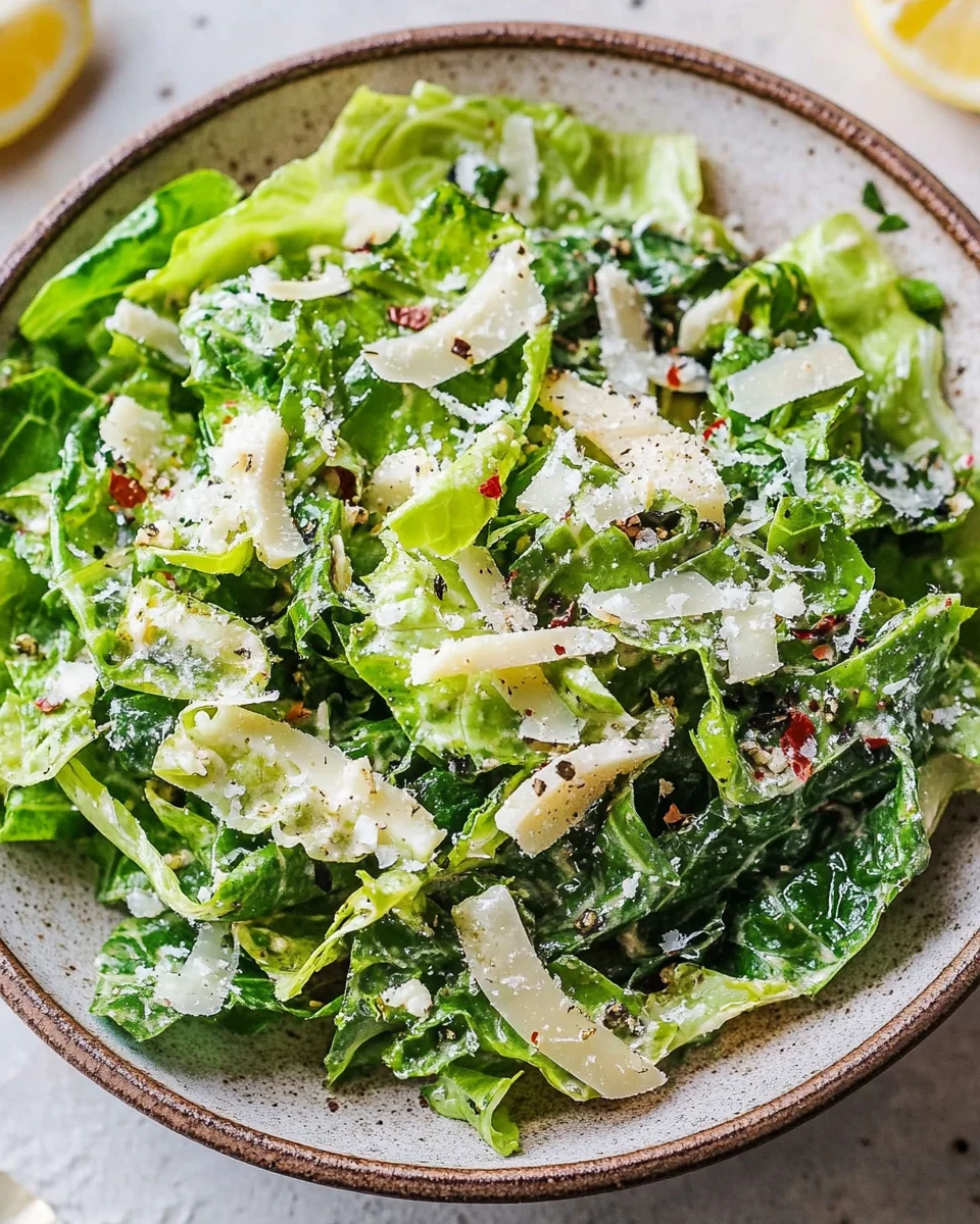 Parmesan Chopped Salad