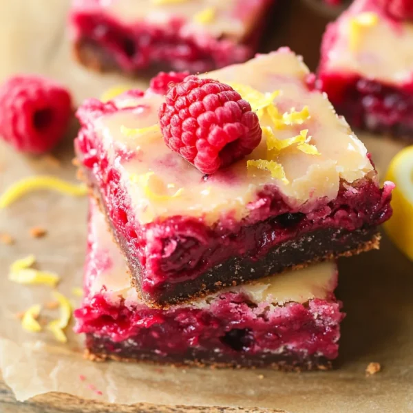Raspberry Lemonade Bars