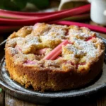 Rhubarb Cake