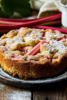 Rhubarb Cake