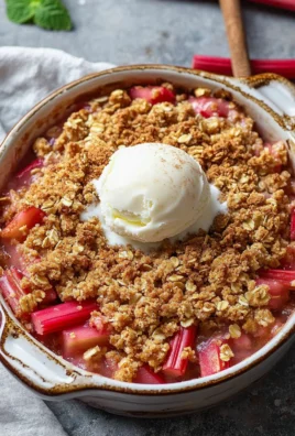 Rhubarb Crunch