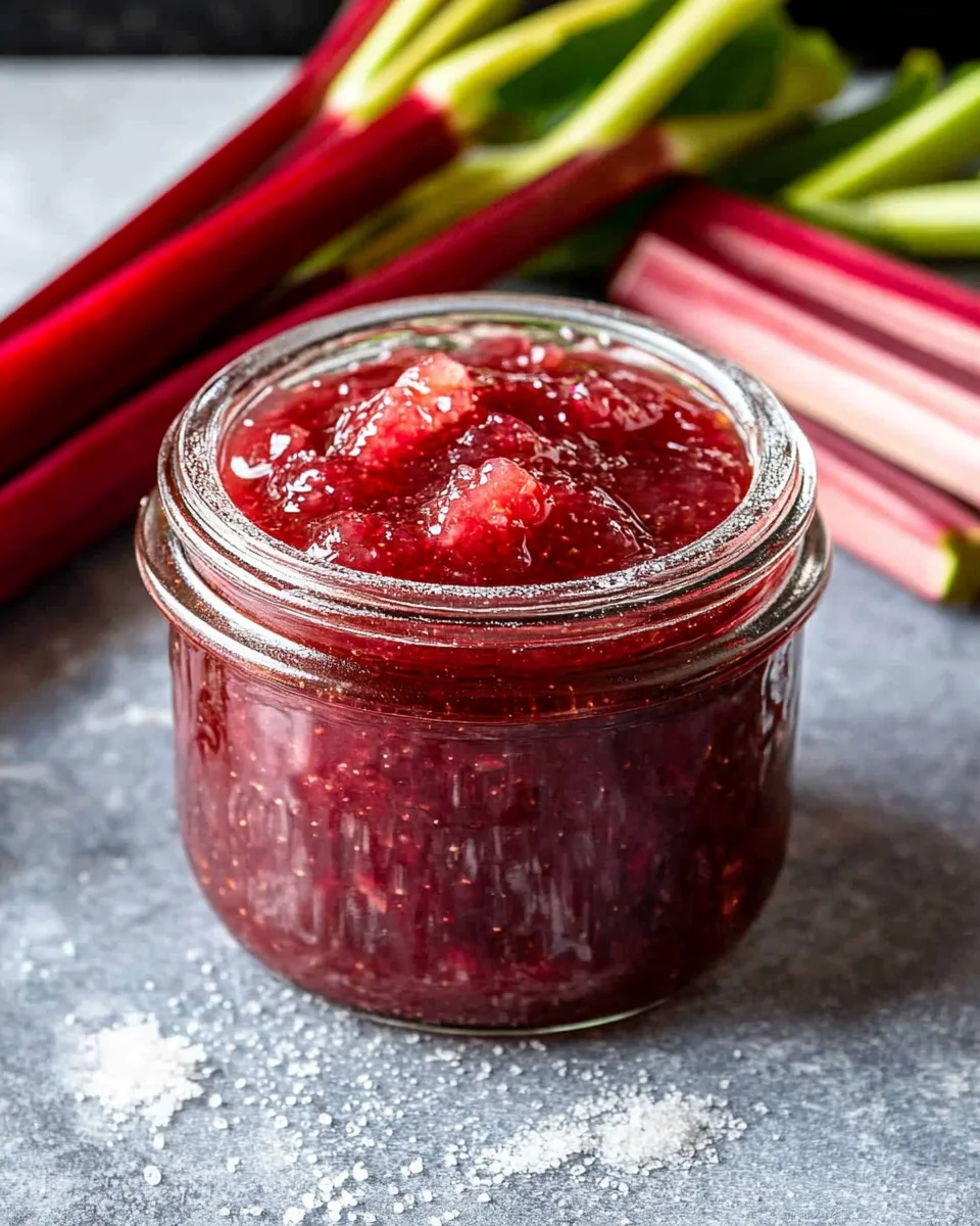 Rhubarb Jam – Rhubarb Jam Recipe