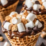 S&rsquo;Mores Cones