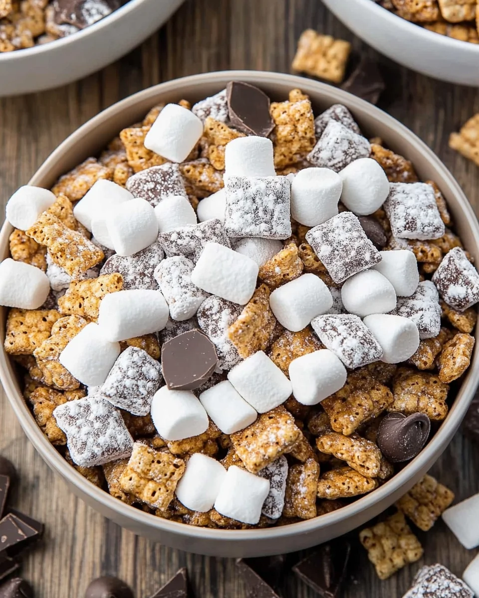 S'mores Puppy Chow