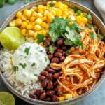 Slow Cooker Chicken Burrito Bowl