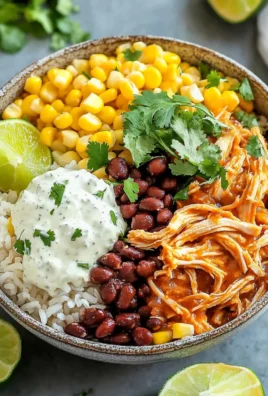 Slow Cooker Chicken Burrito Bowl