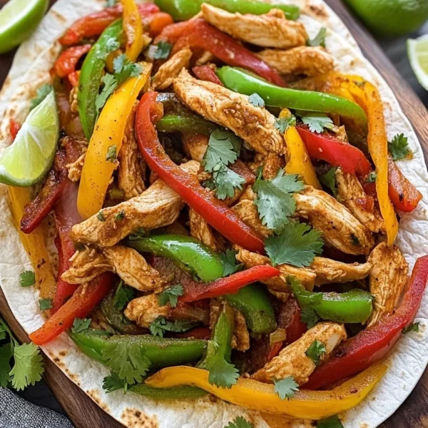 Slow Cooker Chicken Fajitas