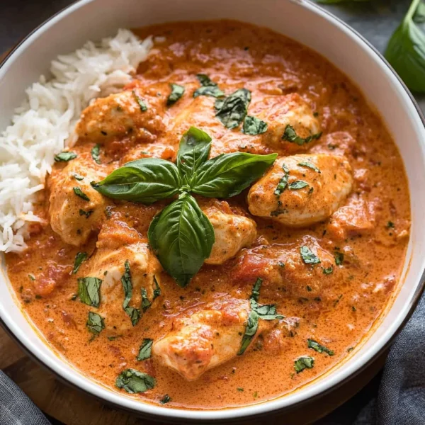 Slow Cooker Creamy Tomato Basil Chicken