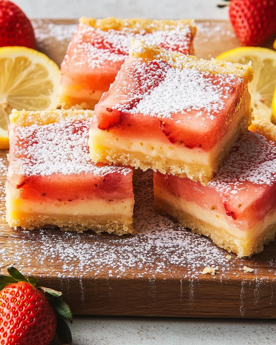 Strawberry Lemonade Bar