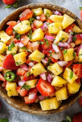 Strawberry Pineapple Salsa Recipe: A Fresh And Flavorful Treat