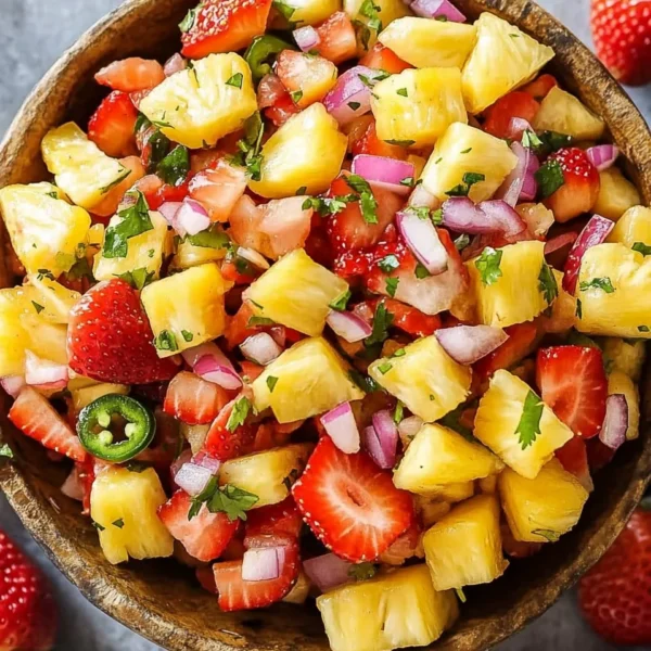Strawberry Pineapple Salsa Recipe: A Fresh And Flavorful Treat