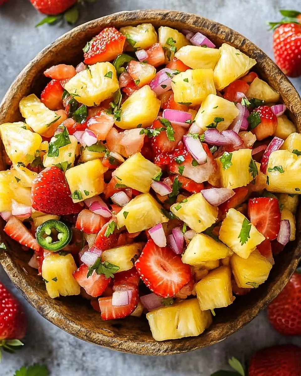 Strawberry Pineapple Salsa Recipe: A Fresh And Flavorful Treat