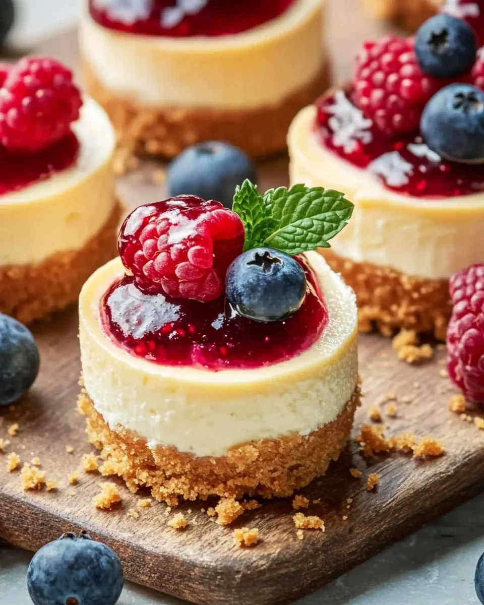 The Best Mini Cheesecake Recipe