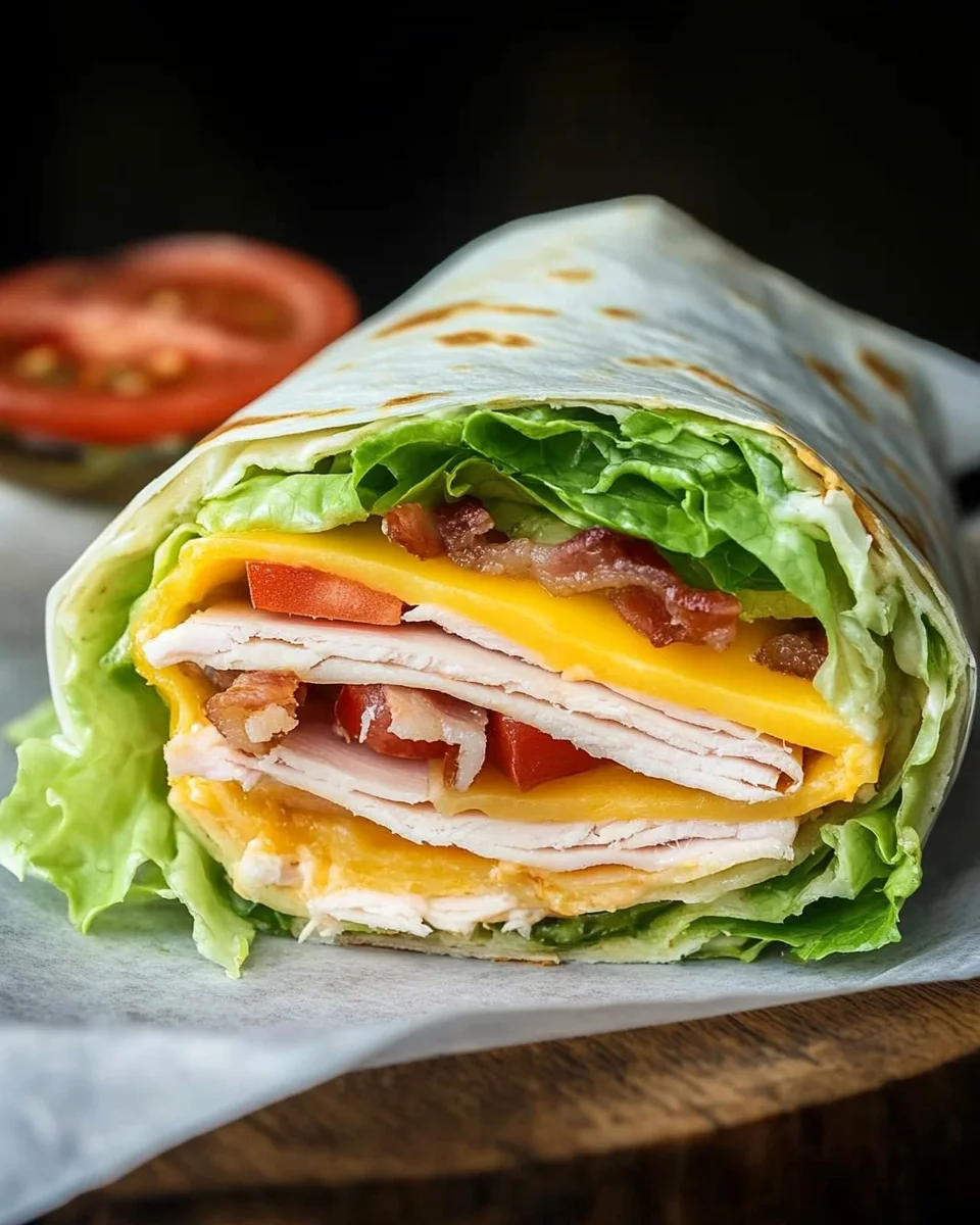 Turkey Club Wraps