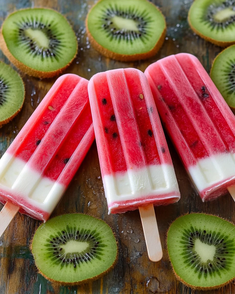 Watermelon Popsicles