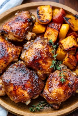 30-min Oven Baked Boneless Skinless Chicken Thighs