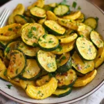 Air Fryer Squash and Zucchini