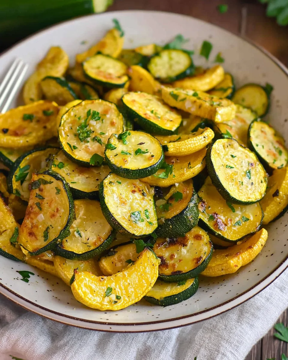 Air Fryer Squash and Zucchini