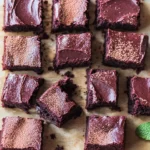 Beetroot Brownies with a Chocolate Avocado Frosting
