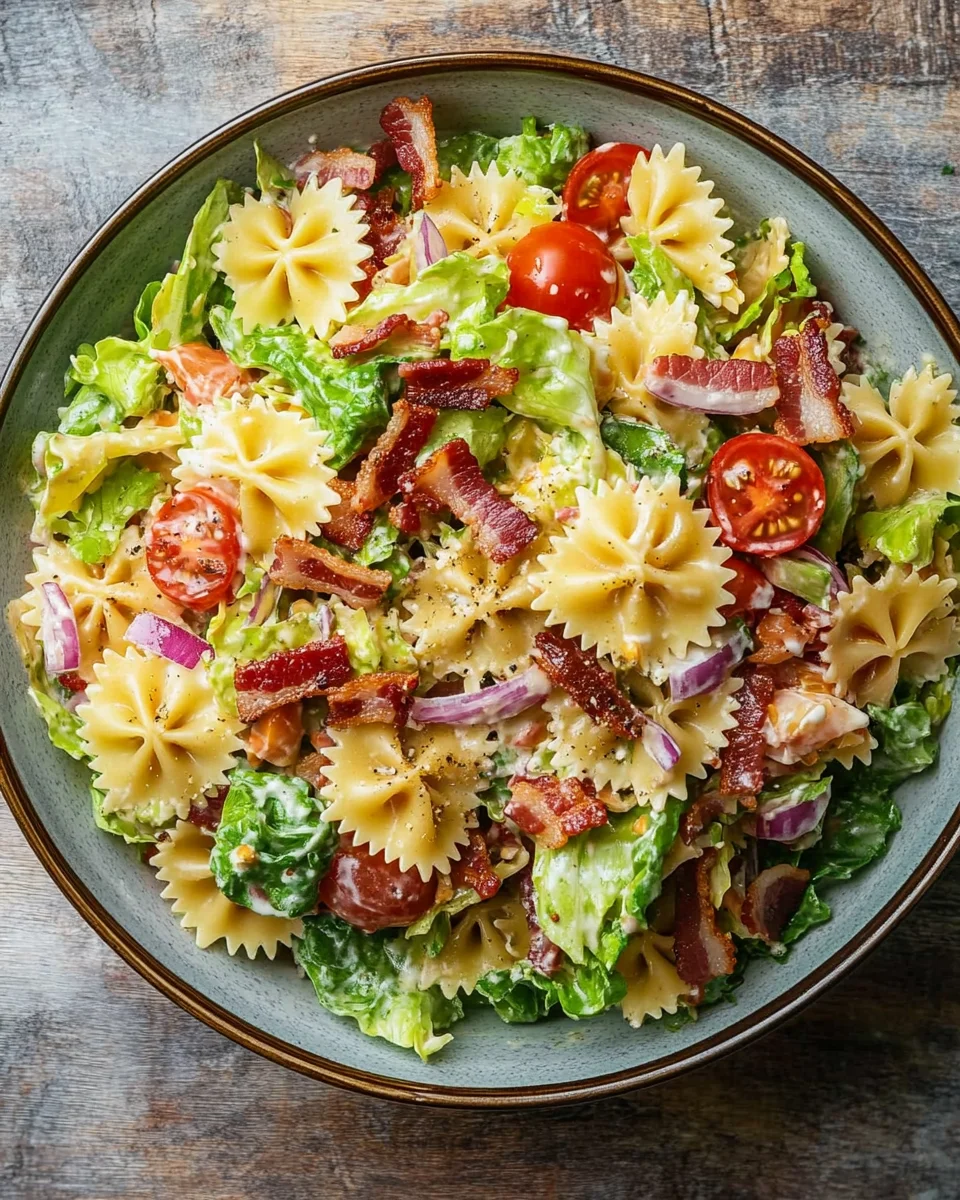 BLT Pasta Salad recipe