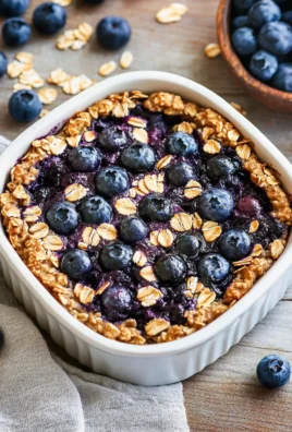 Blueberry Baked Oatmeal