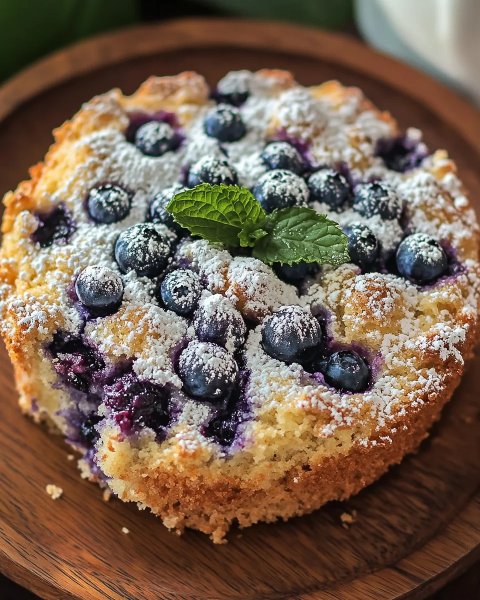 Blueberry Breakfast Cake