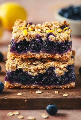 Blueberry Oatmeal Bars