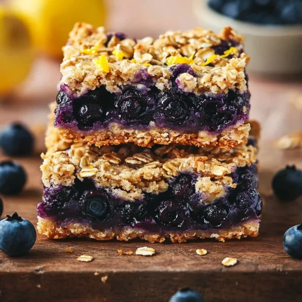 Blueberry Oatmeal Bars